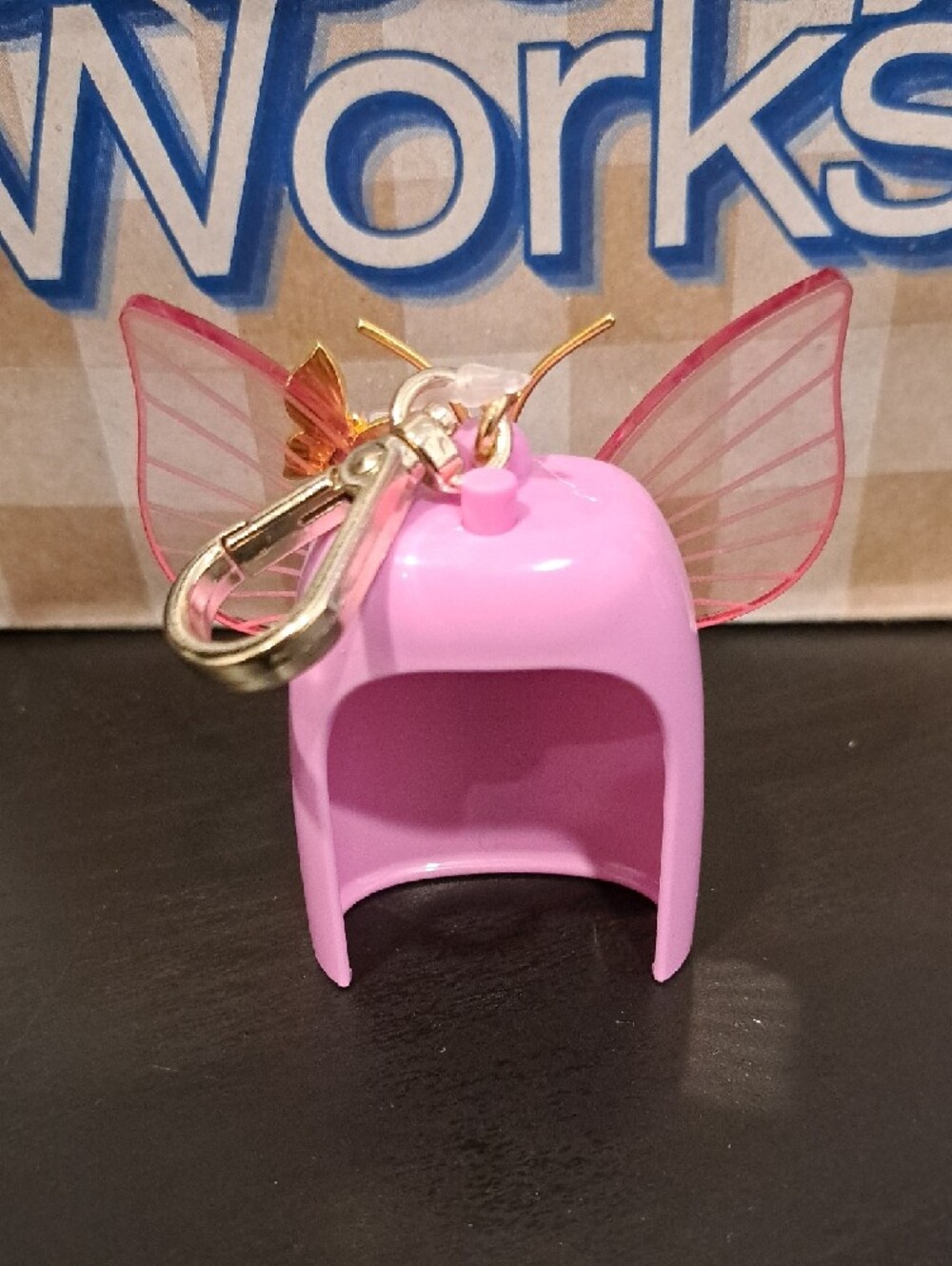 Bath & Body Works Pink Butterfly Pocketback Holder - Picture 3 of 4